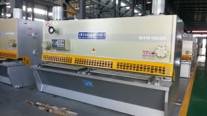 16mm hydraulisk metallplater klipping maskiner