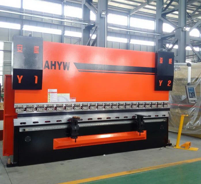 AHYW Yawei 4 Axis CNC Brake Press 4m  160T metal bending machine 