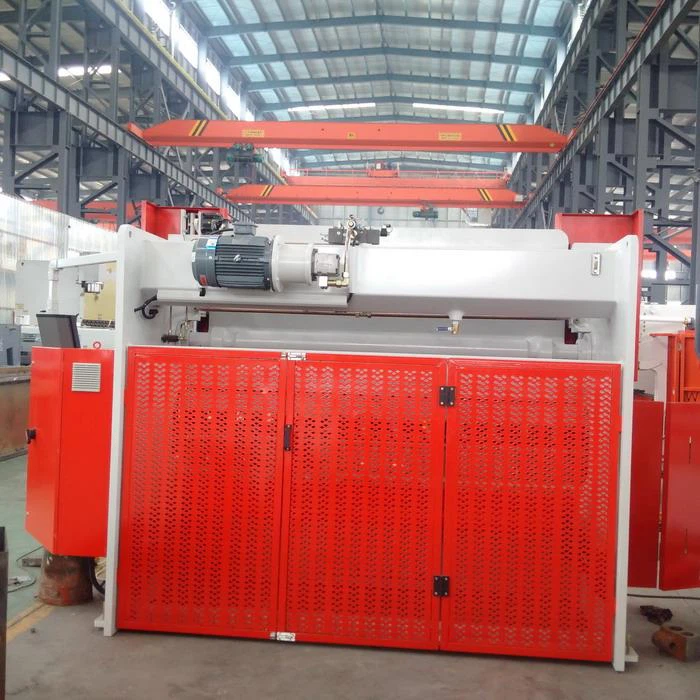back view of Yawei 2 axis nc pleate bending machine 10ft
